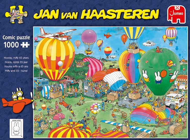 Jan van Haasteren Miffy wird 65 Hurra! 1000 Teile Puzzle