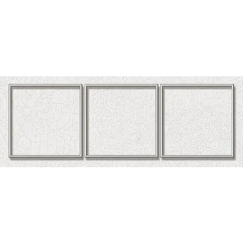 Schipper 605270766 Malen nach Zahlen Alurahmen Triptychon Silber 120x40 cm Schipper 605270766 Malen nach Zahlen Alurahmen Triptychon Silber 120x40 cm