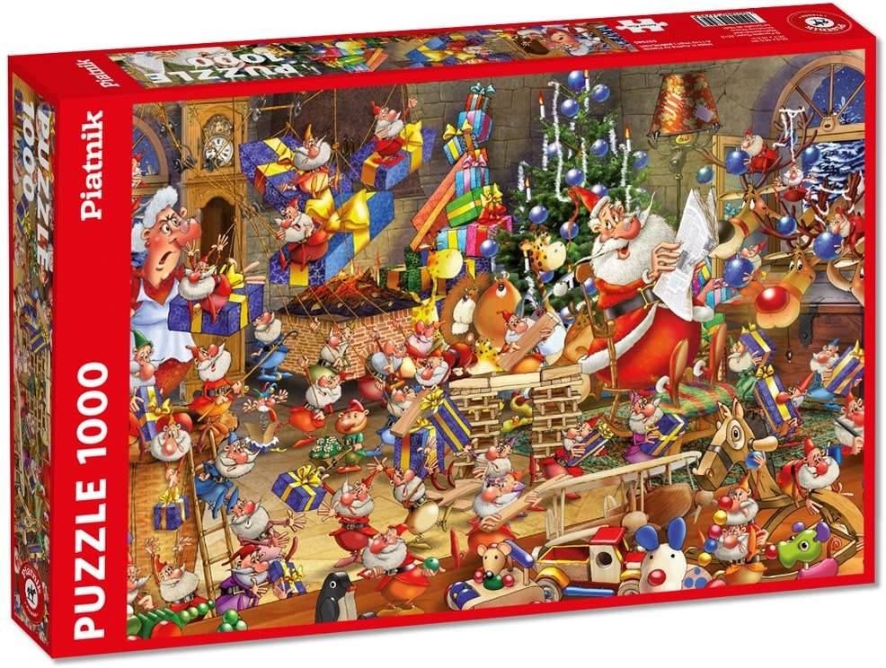 Piatnik 5379 Francois Ruyer Weihnachtstrubel 1000 Teile Puzzle