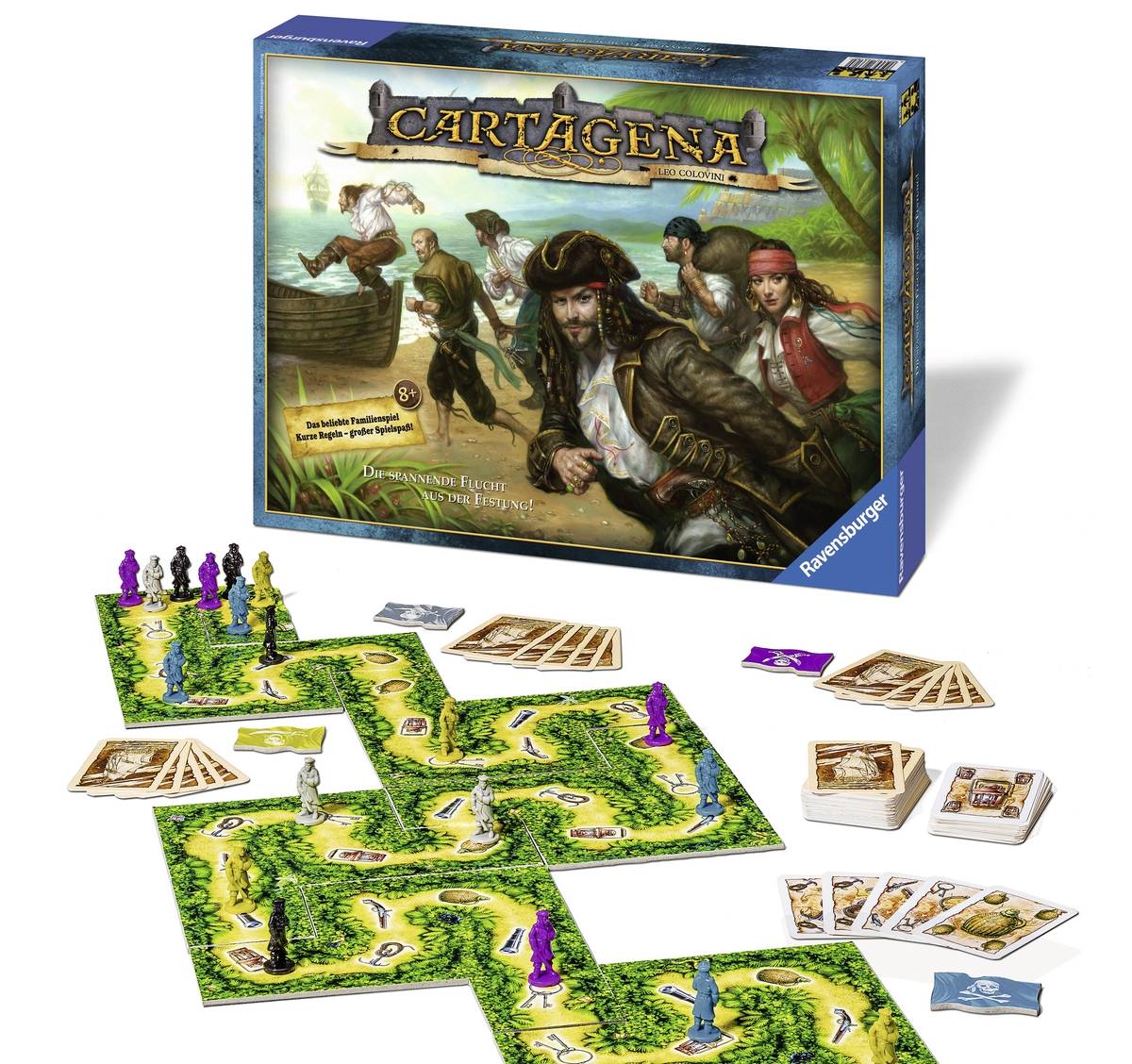Ravensburger 26618 Cartagena, Familienspiel