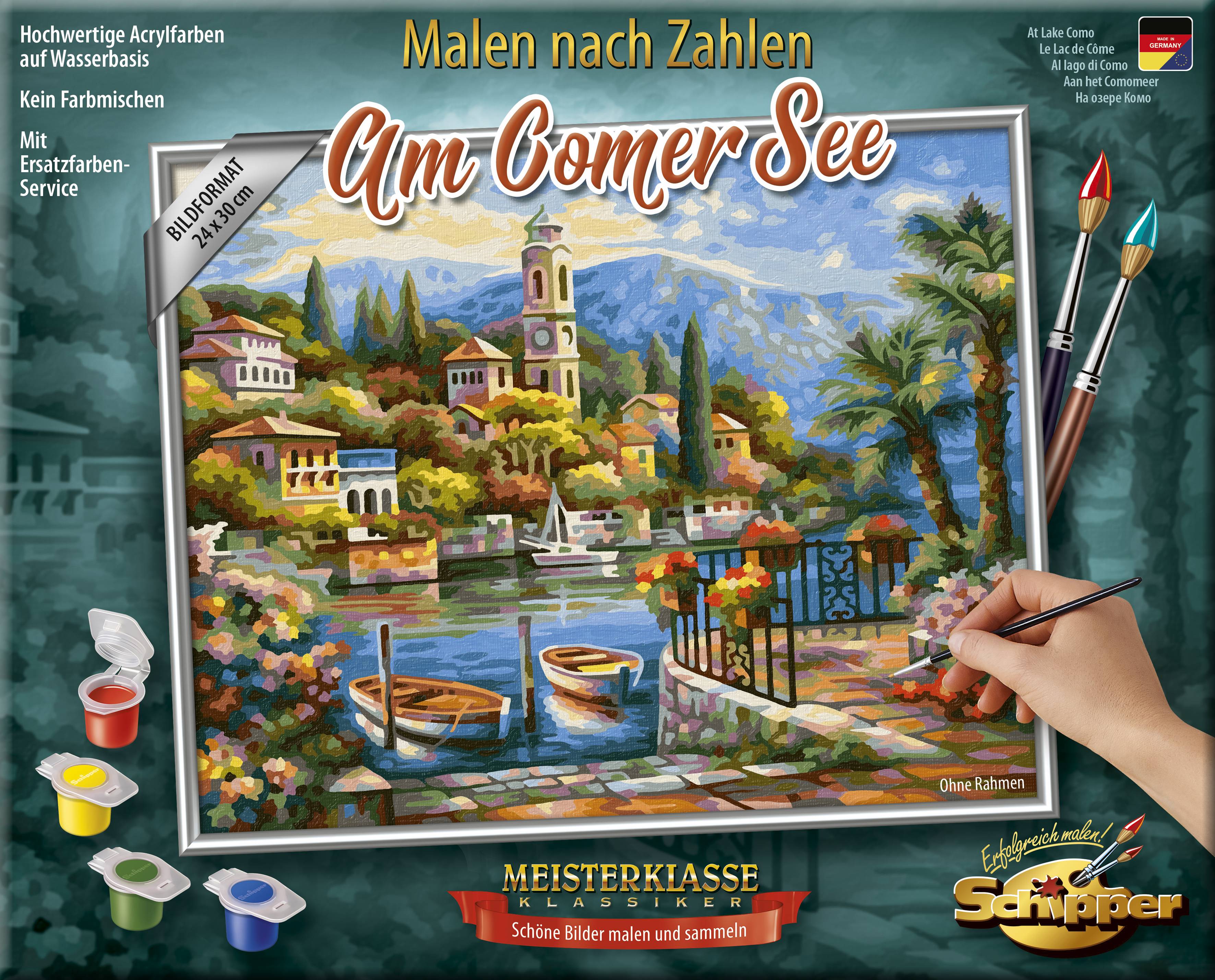 Schipper 609240798 Malen nach Zahlen Am Comer See