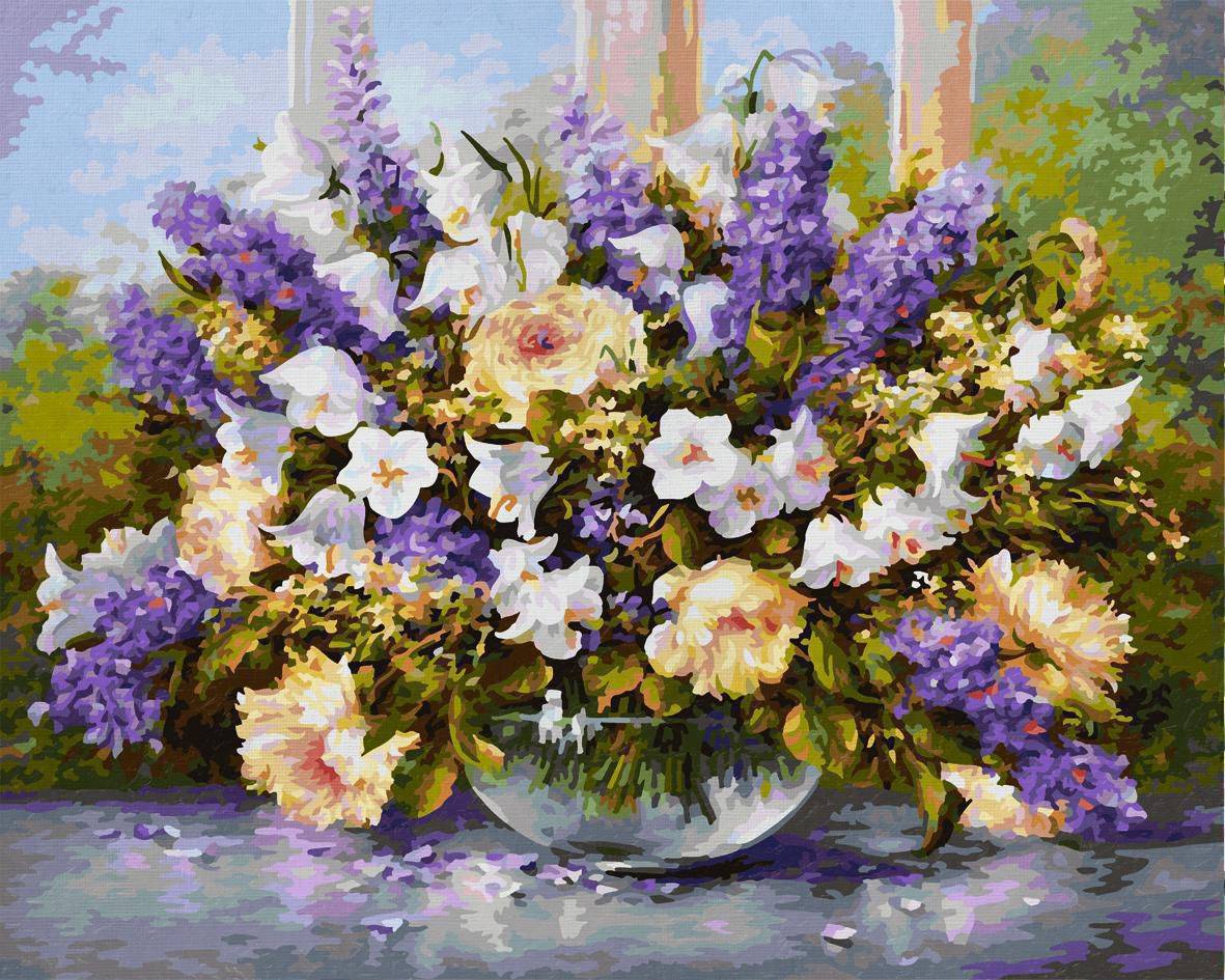 Schipper 609130717 Sommer-Blumen Malen nach Zahlen