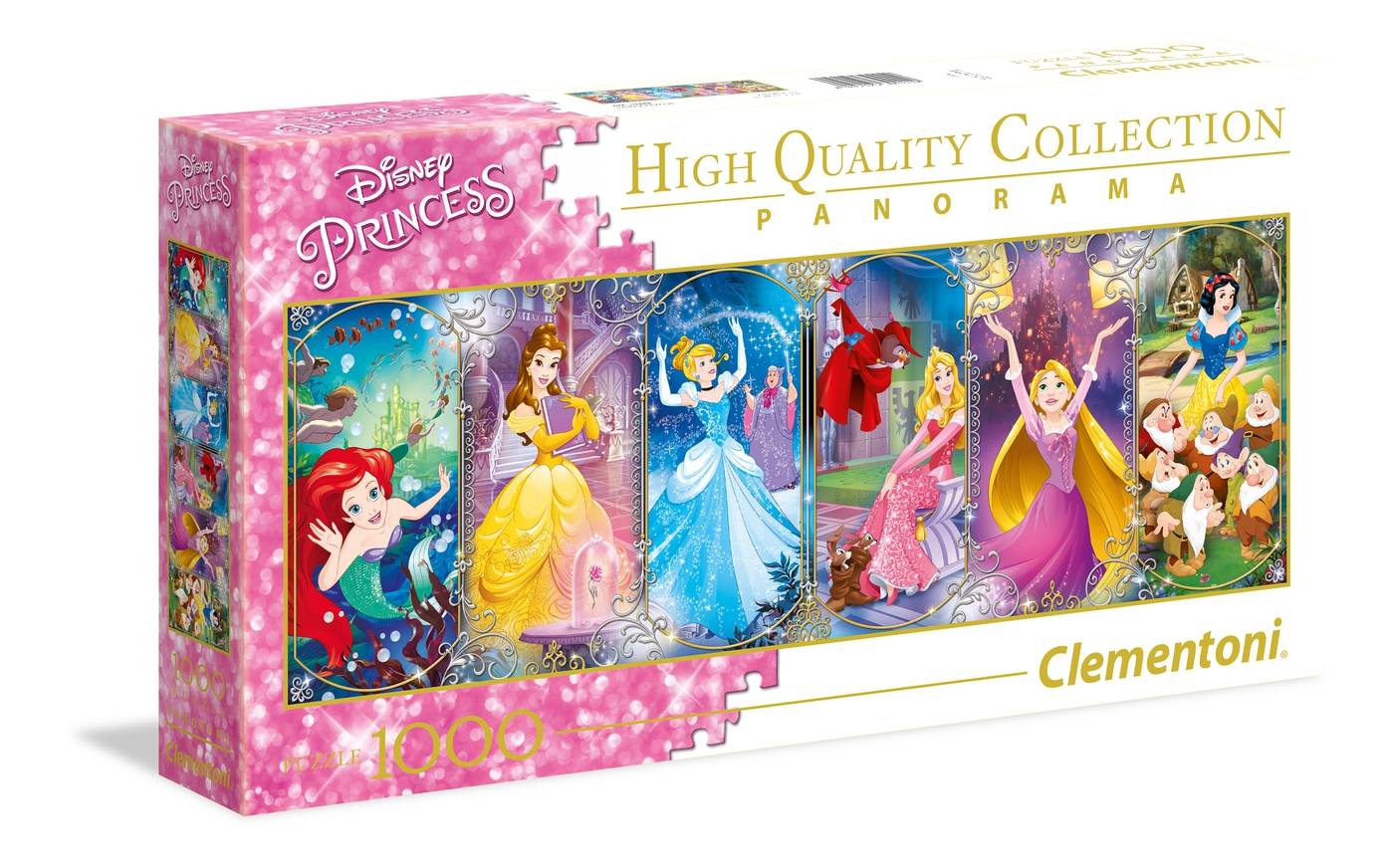 Clementoni 39444 Disney Princess 1000 Teile Panorama Puzzle