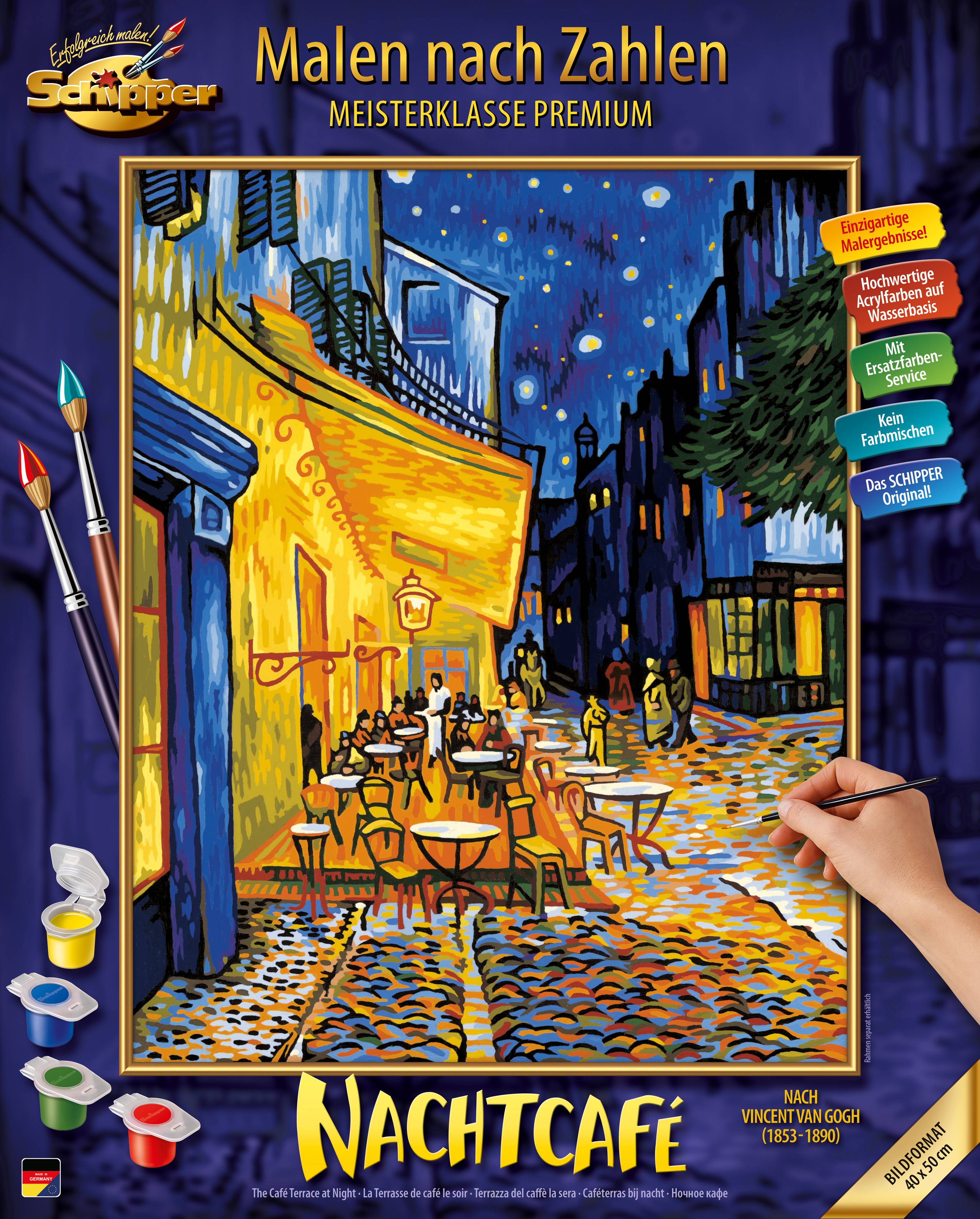 Schipper 609130359 Nachtcafe nach Vinvent van Gogh (1853 - 1890)