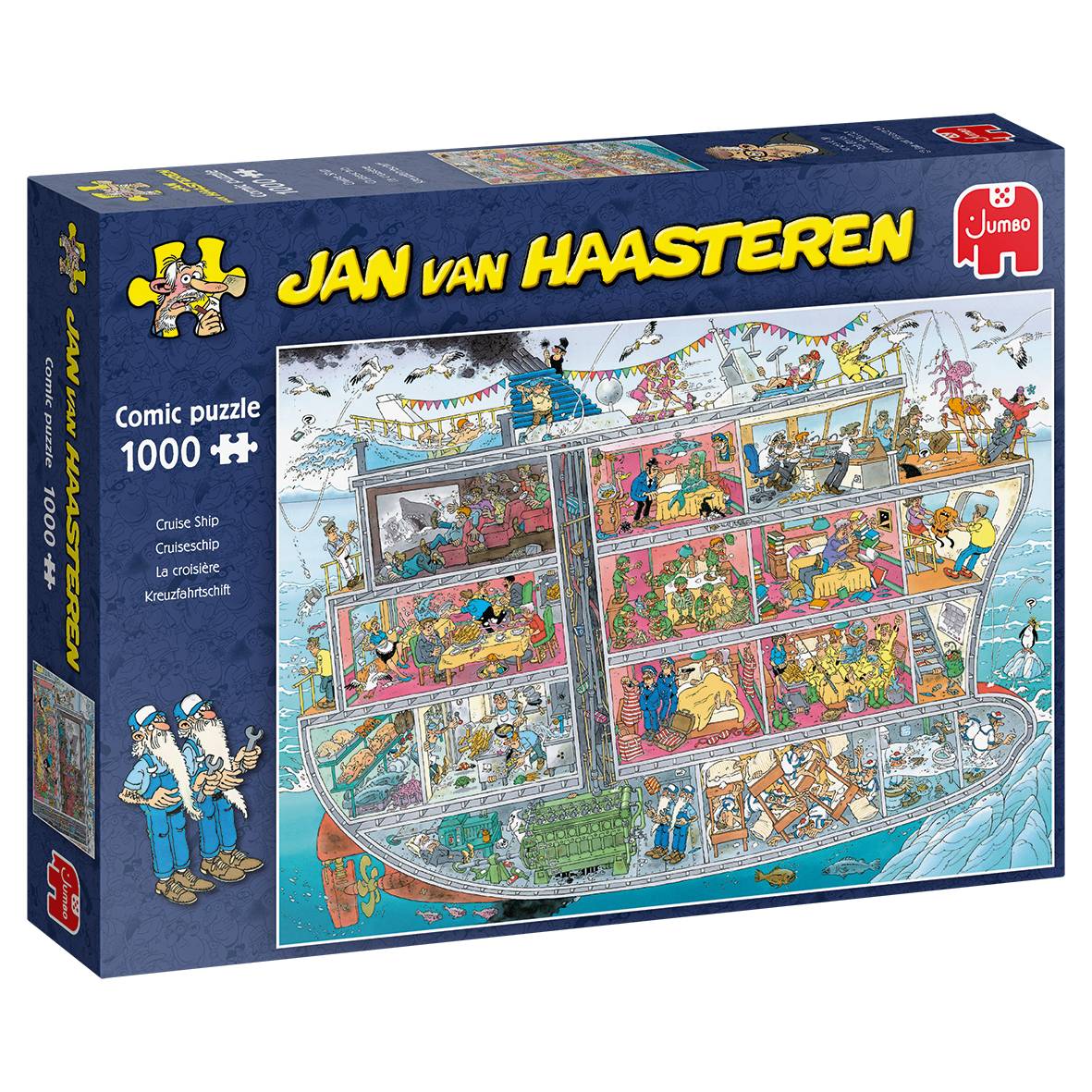 Jumbo 20021 Jan van Haasteren - Kreuzfahrtschiff 1000 Teile Puzzle