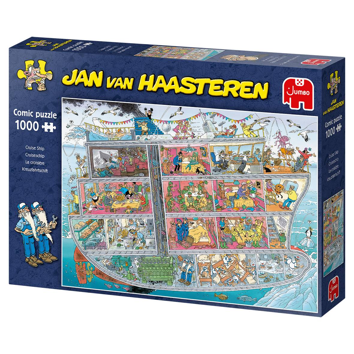 Jan van Haasteren - Kreuzfahrtschiff 1000 Teile Puzzle
