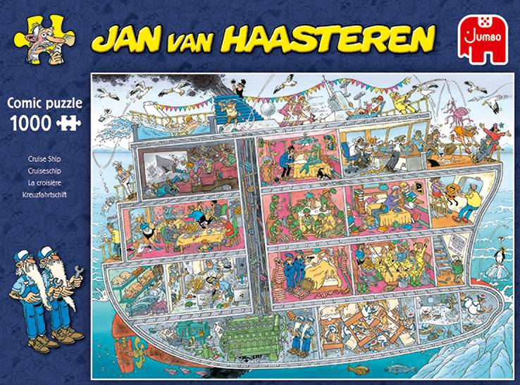 Jan van Haasteren - Kreuzfahrtschiff 1000 Teile Puzzle