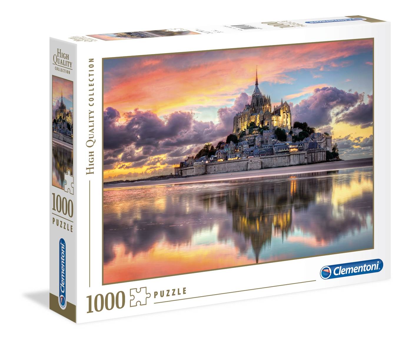 Clementoni 39367 Le magnifique Mont Saint-Michel 1000 Teile Puzzle