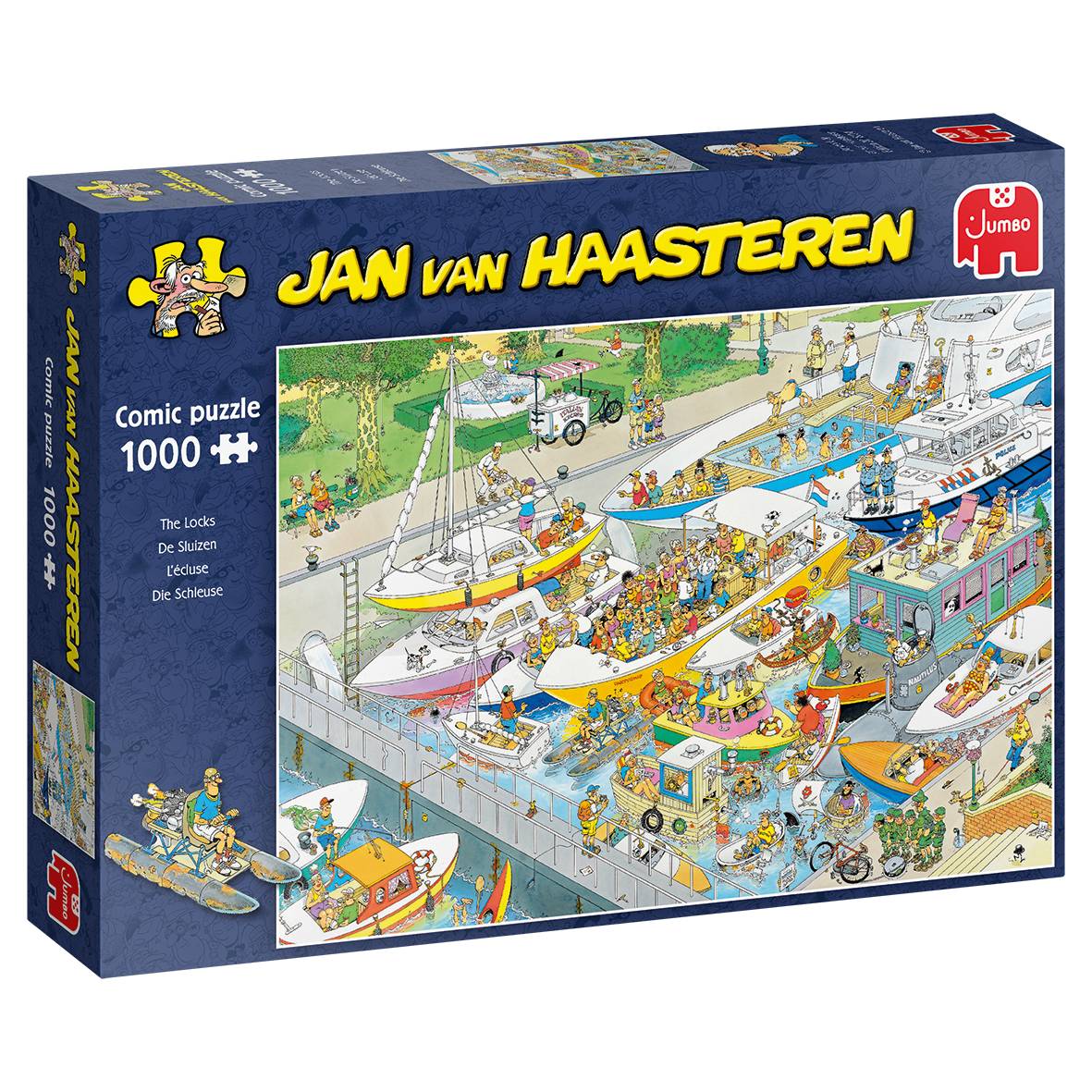 Jan van Haasteren Die Schleuse 1000 Teile Puzzle