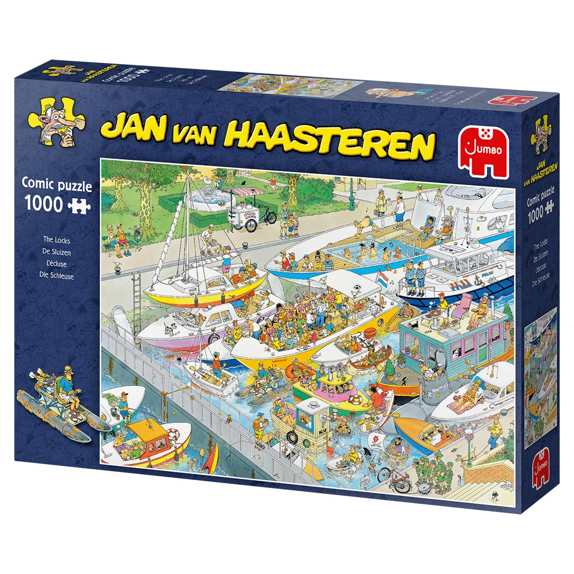 Jumbo 19067 Jan van Haasteren Die Schleuse 1000 Teile Puzzle