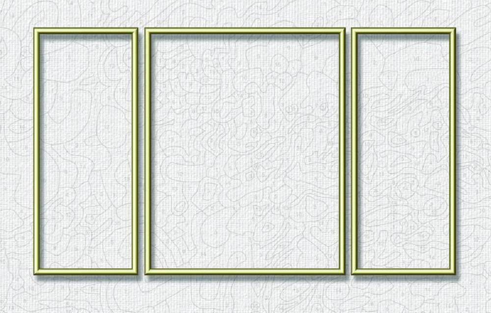 Schipper 605140707 Aluminiumrahmen Triptychon 50 x 80 cm