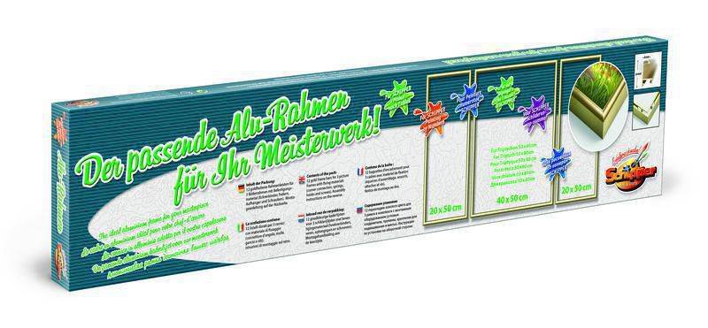 Schipper 605140707 Aluminiumrahmen Triptychon 50 x 80 cm