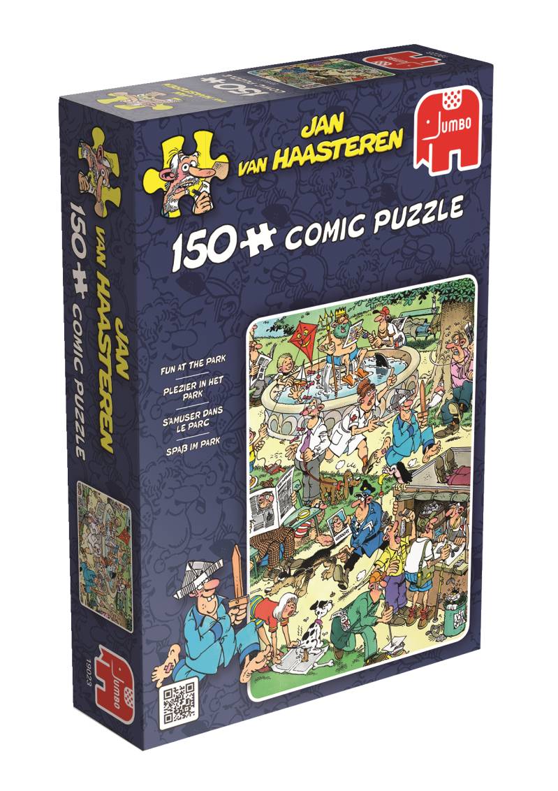 Jumbo 19023 Jan van Haasteren Spaß im Park 150 Teile Puzzle