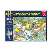 JUMBO SPIELE - Jan van Haasteren - Camping im Wald - 1000 Teile, 1000 Stück(e), Comics, 12 Jahr(e)