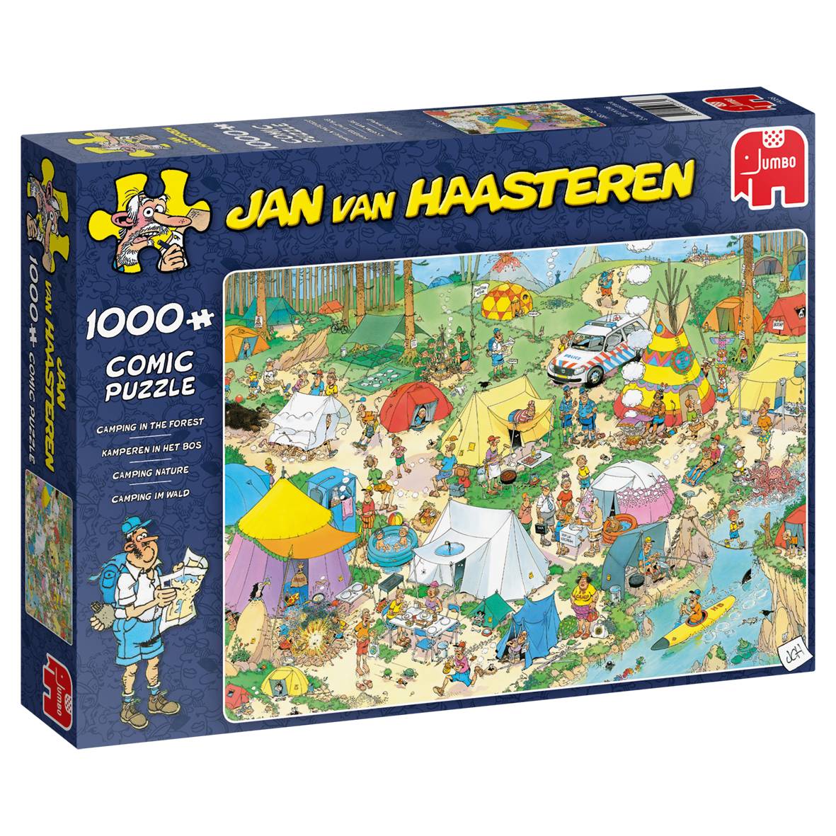 Jan van Haasteren Camping im Wald 1000 Teile Puzzle