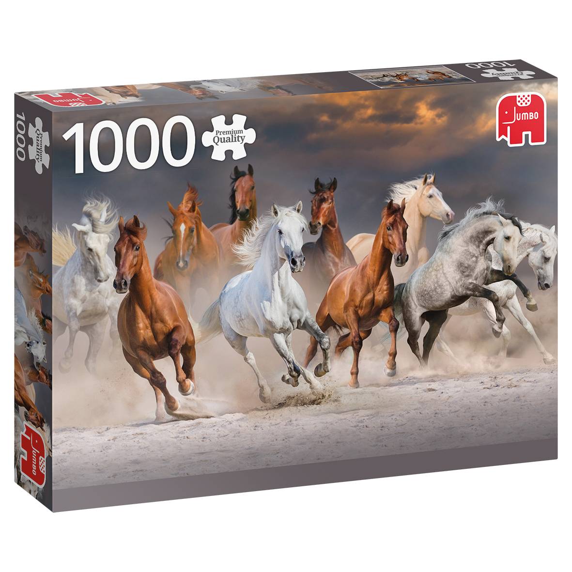 Pferde in der Wüste 1000 Teile Puzzle