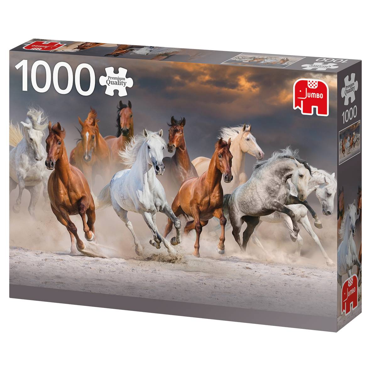 Pferde in der Wüste 1000 Teile Puzzle