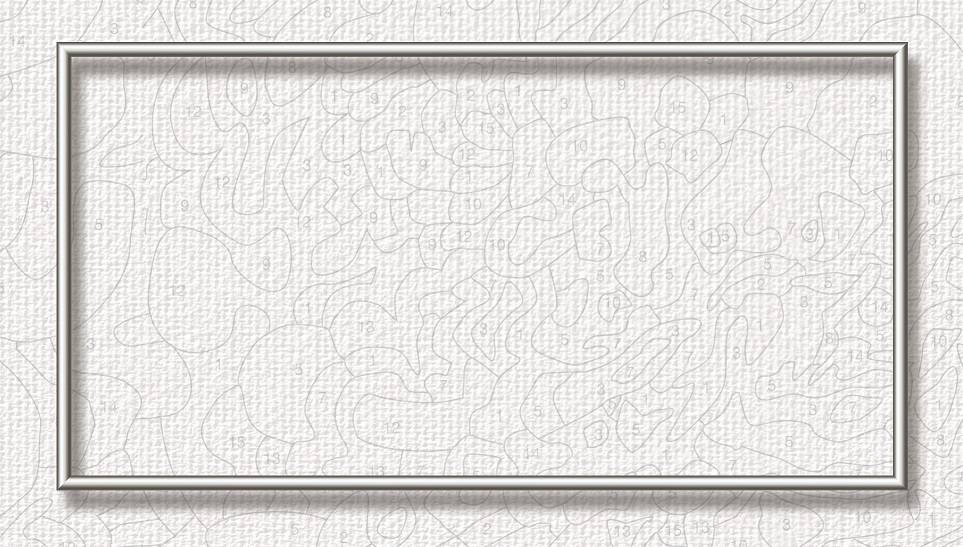 Schipper 605250768 Malen nach Zahlen Alurahmen Silber 40 x 80 cm