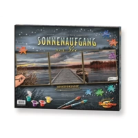 Schipper 609470754 Malen nach Zahlen Sonnenaufgang am See 120x40cm Schipper 609470754 Malen nach Zahlen Sonnenaufgang am See 120x40cm