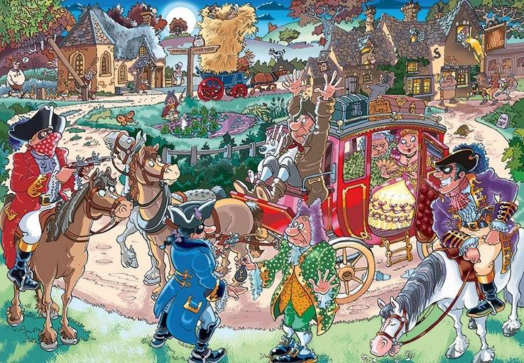 Wasgij Destiny 21 Halt! Geld oder Führerschein! 1000 Teile Puzzle