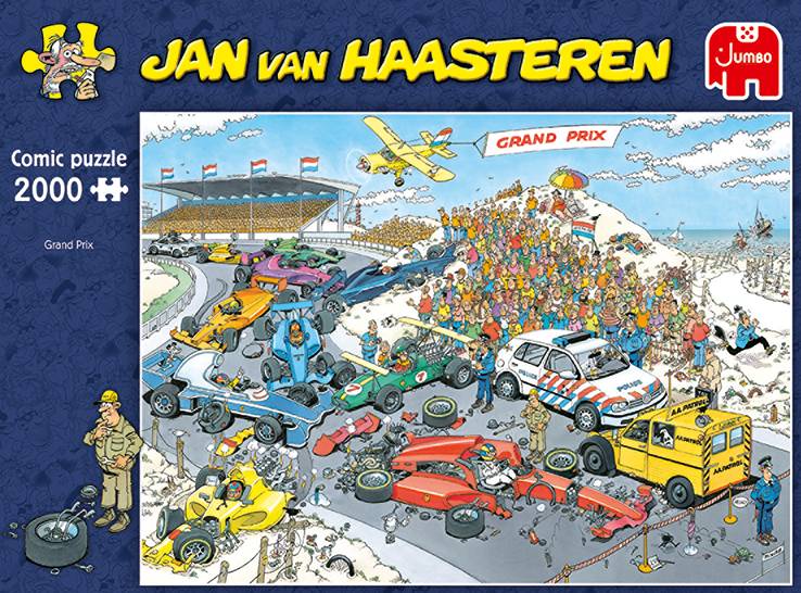 Jumbo 19097 Jan van Haasteren Formel 1 Der Start 2000 Teile Puzzle