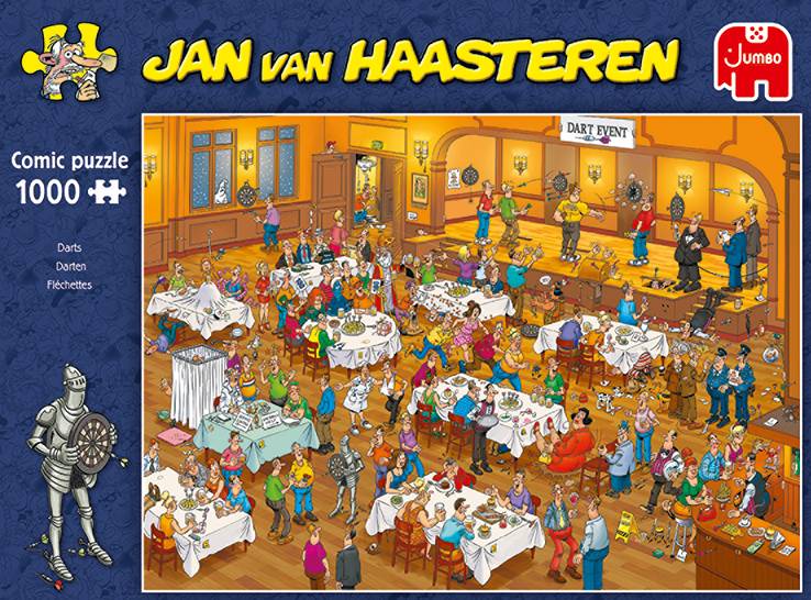 Jan van Haasteren Darts 1000 Teile Puzzle