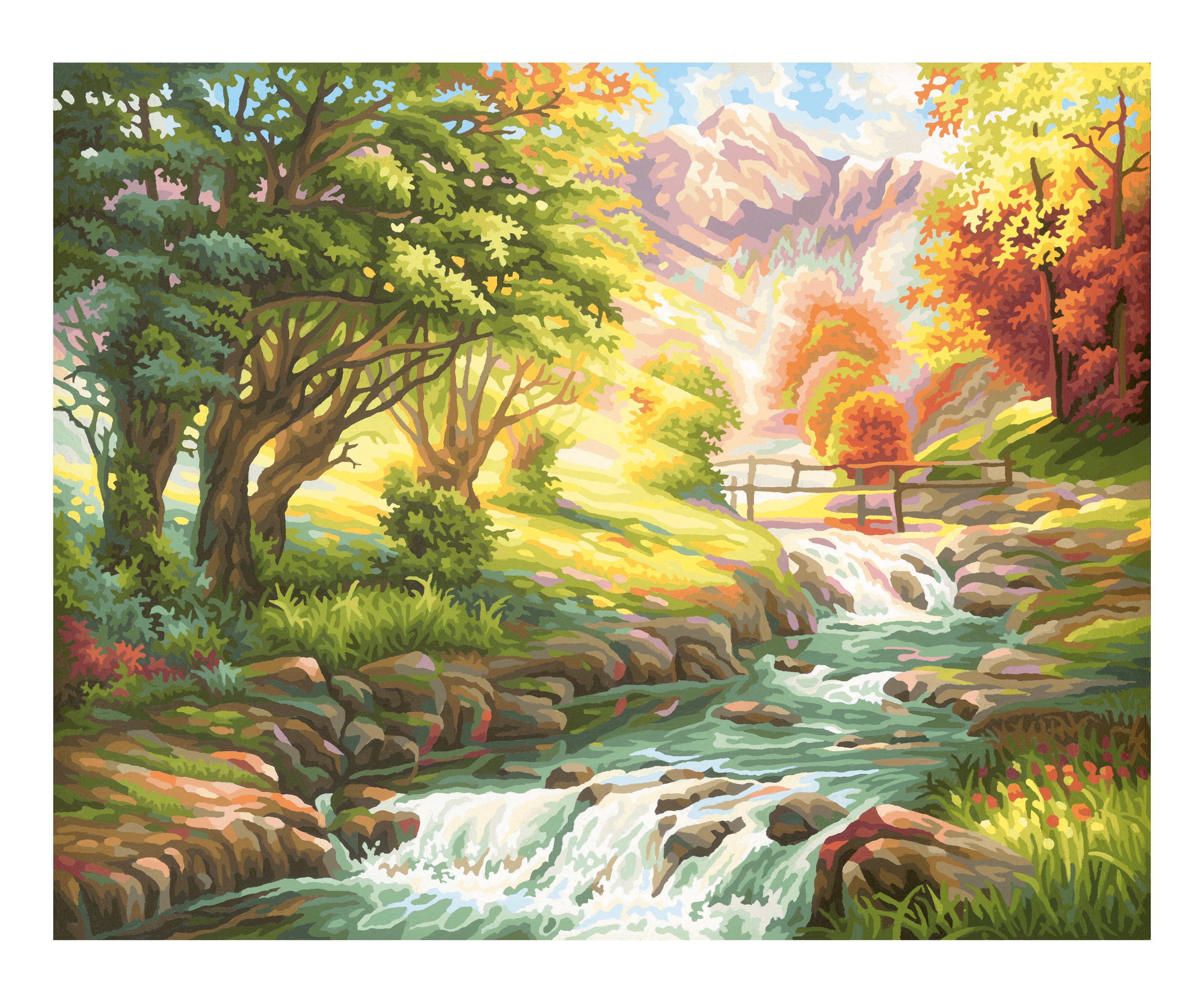 Schipper 609130412 Am Forellenbach Malen nach Zahlen