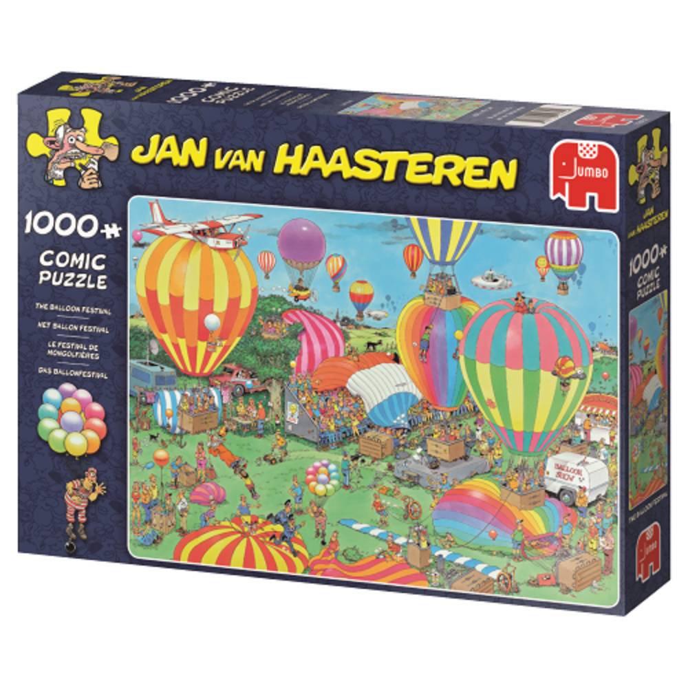 Jumbo Spiele 19052 Jan van Haasteren Das Ballonfestival 1000 Teile Puzzle