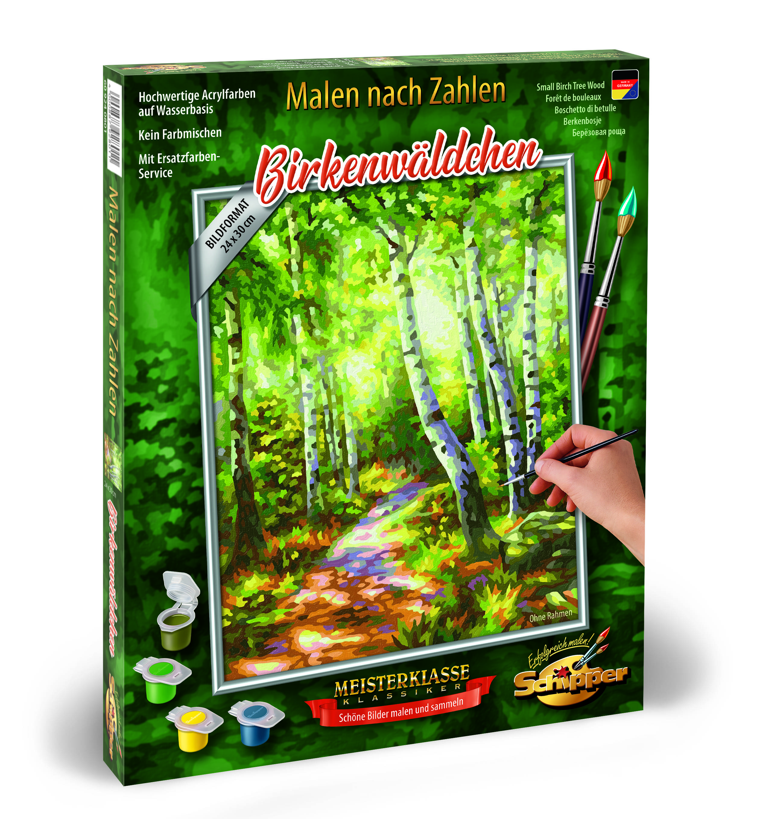Schipper 609240801 Malen nach Zahlen Birkenwäldchen