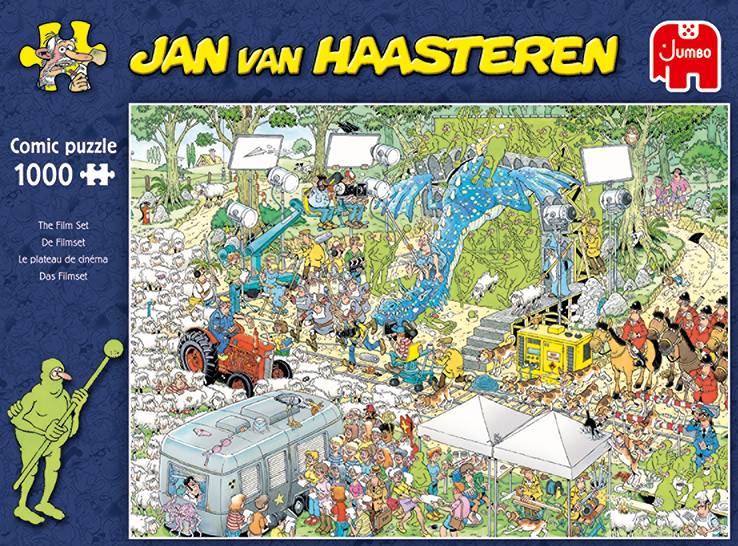 Jumbo 19074 Jan van Haasteren Das Filmset 1000 Teile Puzzle
