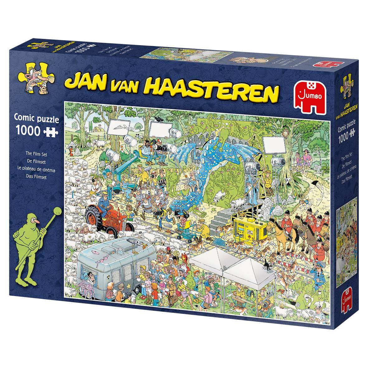 Jumbo 19074 Jan van Haasteren Das Filmset 1000 Teile Puzzle