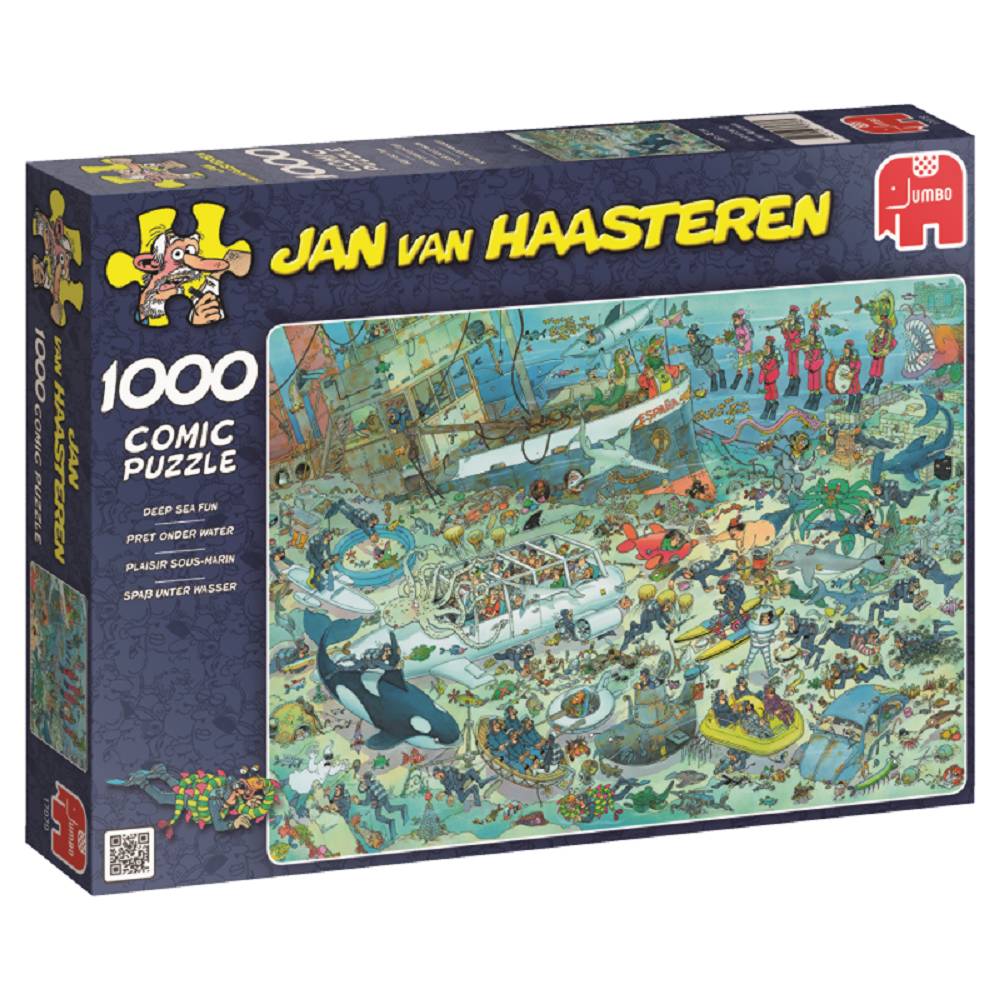 Jan van Haasteren Unterwasserwelt 1000 Teile Puzzle
