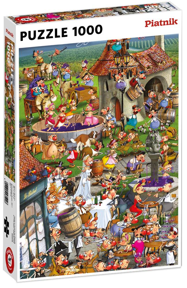 Piatnik 5352 Francois Ruyer Story of Wine 1000 Teile Puzzle