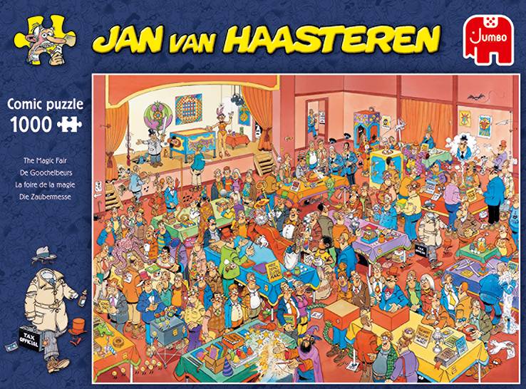 Jumbo 19072 Jan van Haasteren Die Zaubermesse 1000 Teile Puzzle