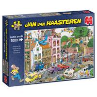 JUMBO SPIELE - Jan van Haasteren - Freitag der 13. - 1000 Teile, 1000 Stück(e), Comics, 12 Jahr(e)