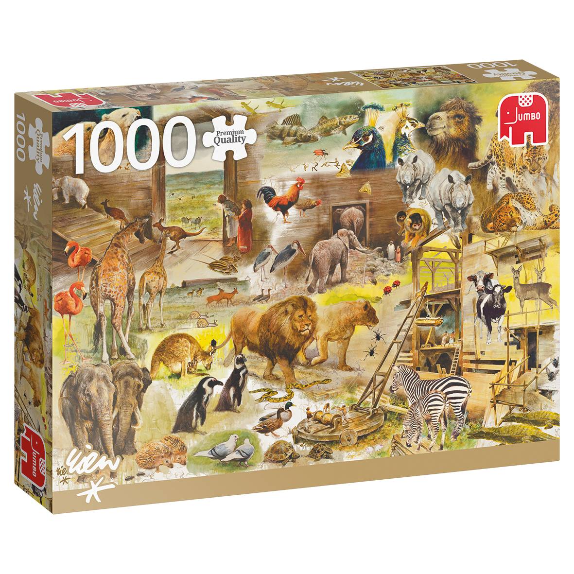 Der Bau der Arche Noah, 1000 Teile Puzzle