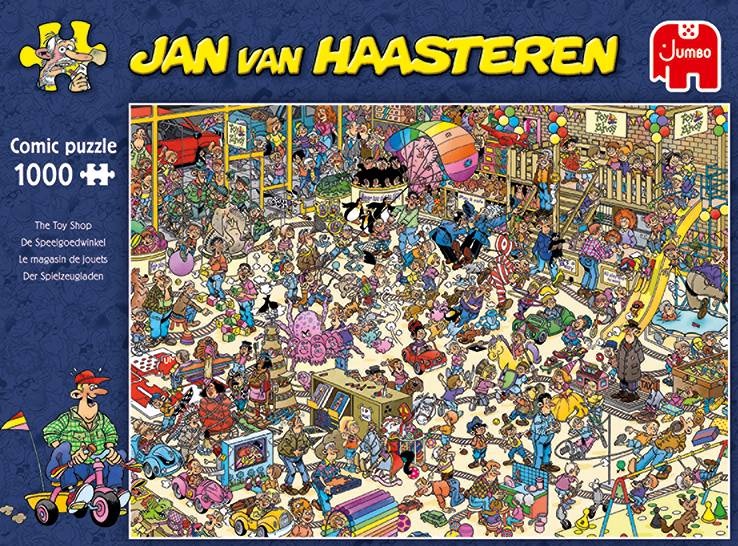 Jan van Haasteren Der Spielzeugladen 1000 Teile Puzzle