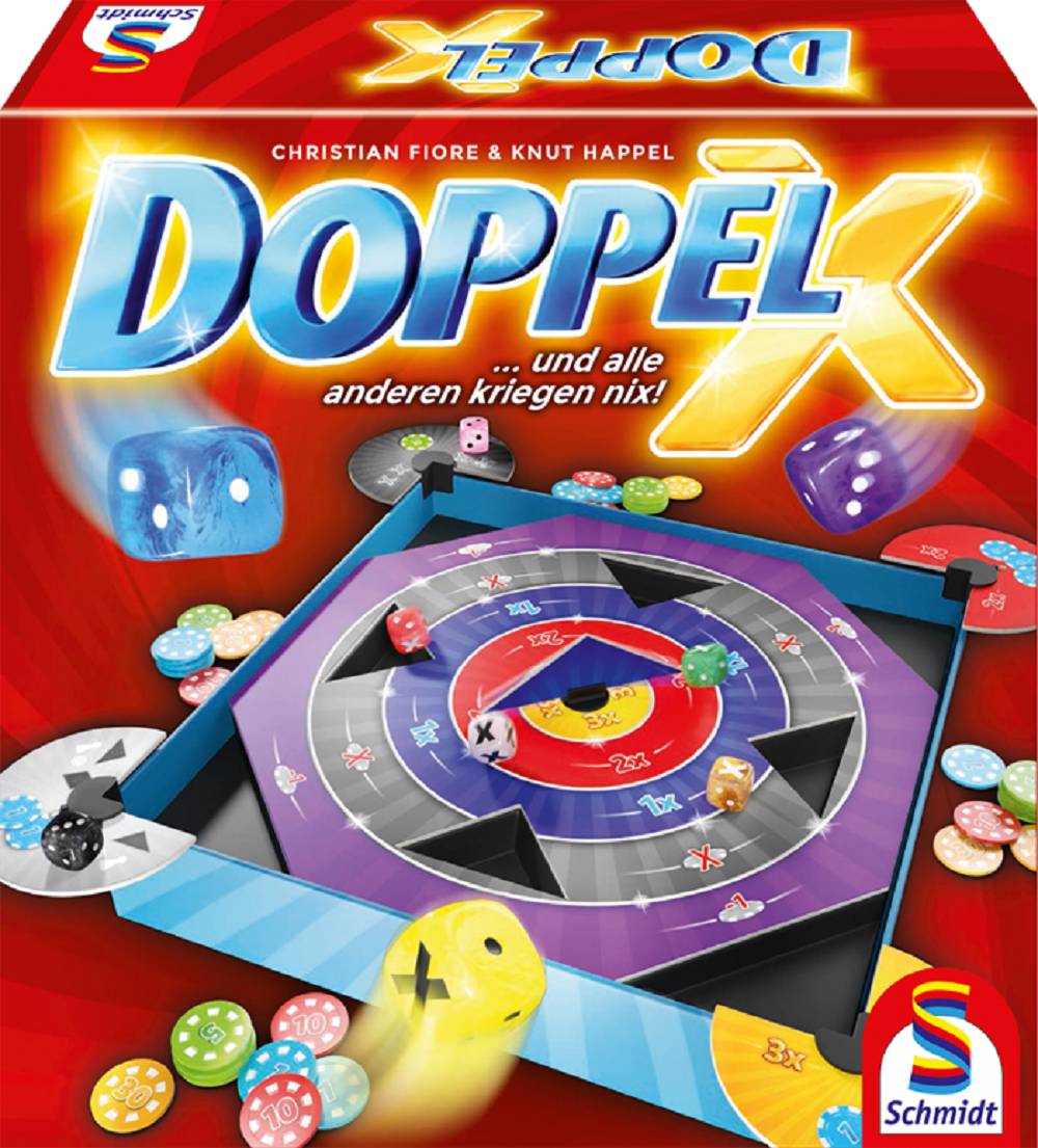 Schmidt Spiele 49339 Doppel X,Familienspiel