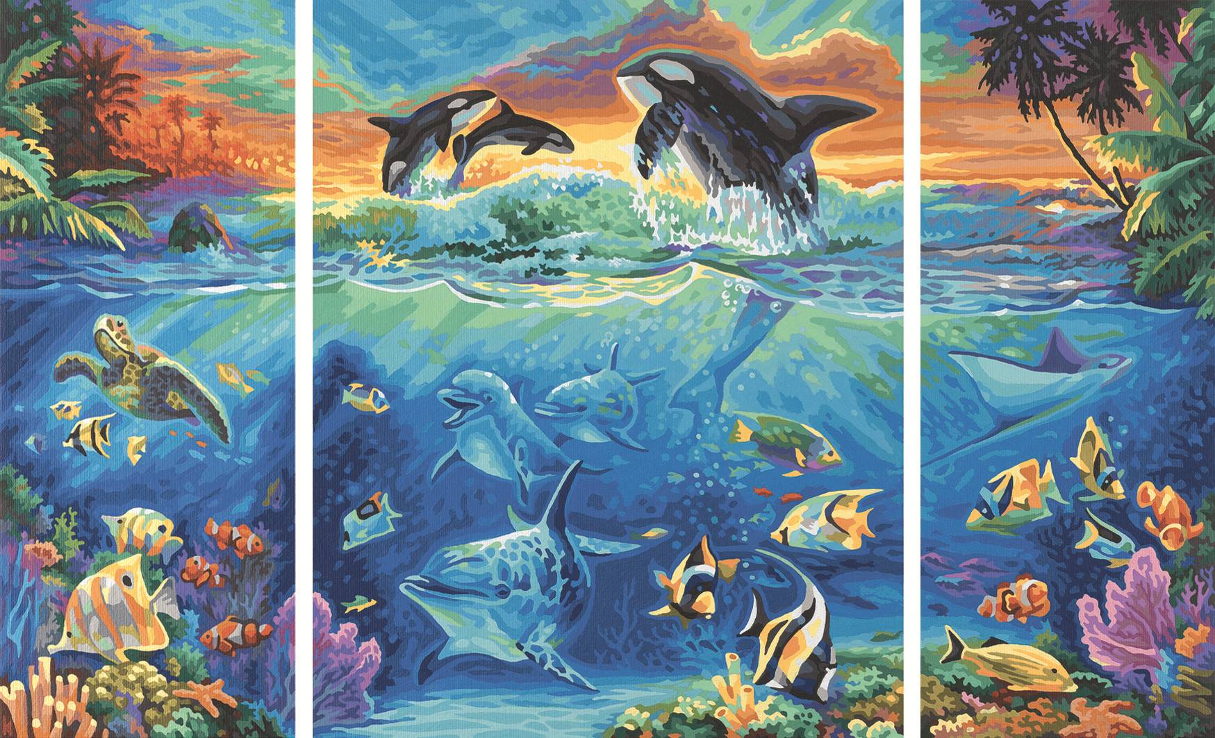 Schipper 609260531 Am Korallenriff Malen nach Zahlen