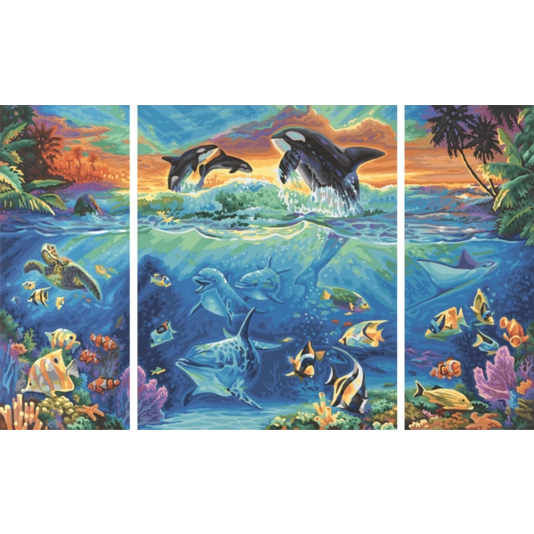 Schipper 609260531 Am Korallenriff Malen nach Zahlen Schipper 609260531 Am Korallenriff Malen nach Zahlen