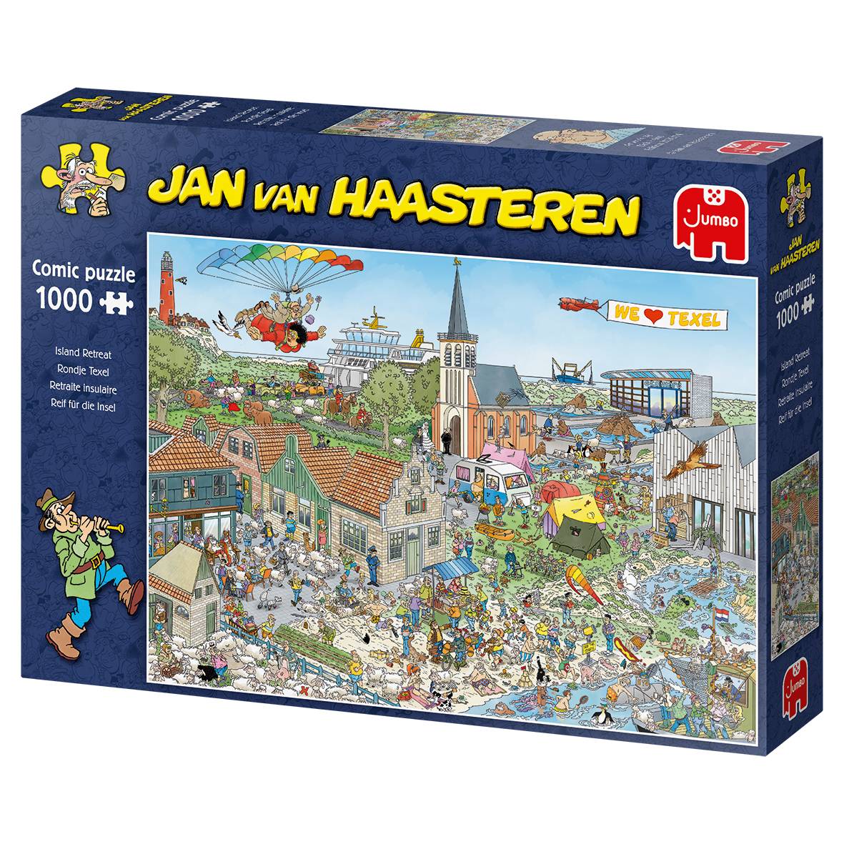 Jan van Haasteren Reif für die Insel 1000 Teile Puzzle