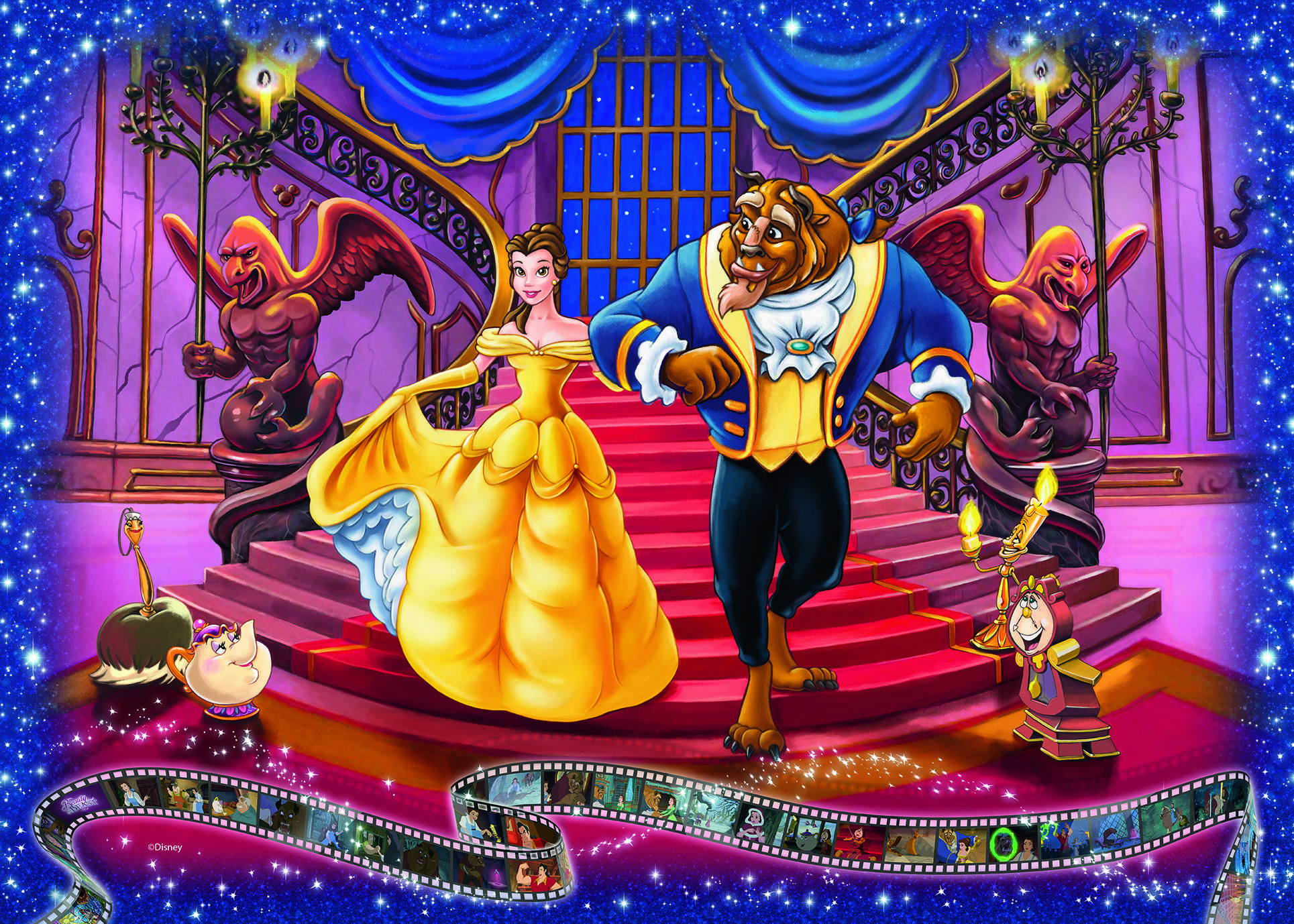 Die Schöne und das Biest 1000 Teile Puzzle