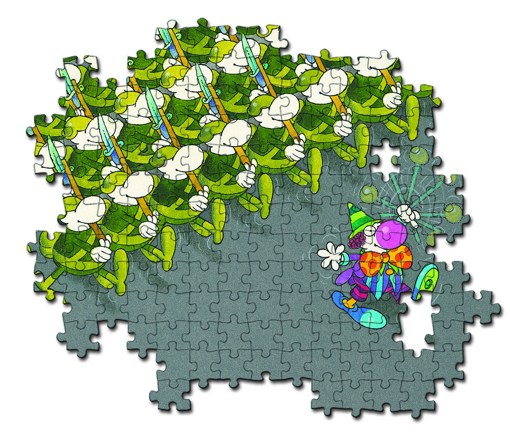 Clementoni 35078 Mordillo Der Marsch 500 Teile Puzzle