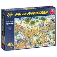 JUMBO SPIELE - Jan van Haasteren The Oasis 1500 Teile, 1500 Stück(e), Comics, 12 Jahr(e)