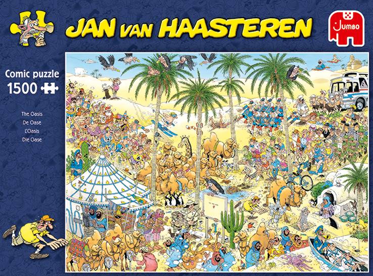 Jan van Haasteren Die Oase 1500 Teile Puzzle