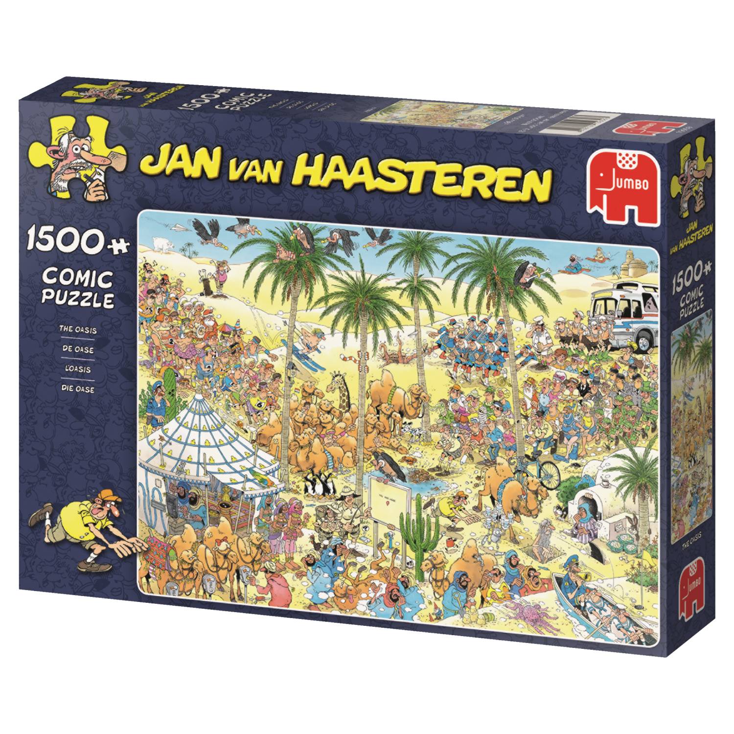 Jan van Haasteren Die Oase 1500 Teile Puzzle