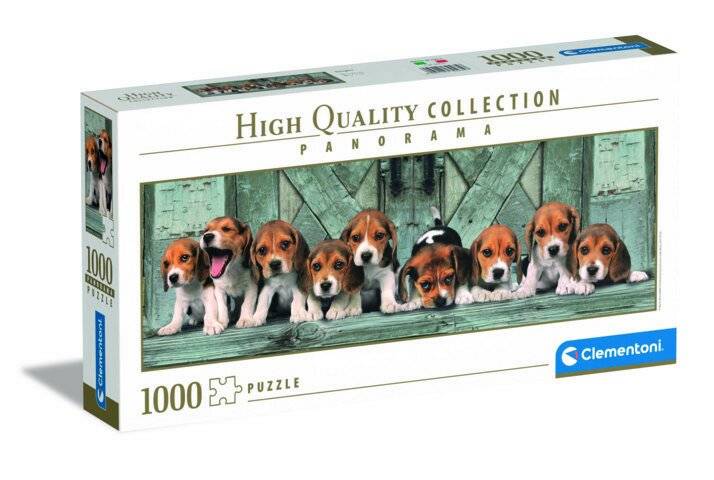 High Quality Panorama - 1000 Teile Puzzle NP - Beagles