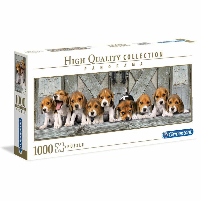 High Quality Panorama - 1000 Teile Puzzle NP - Beagles
