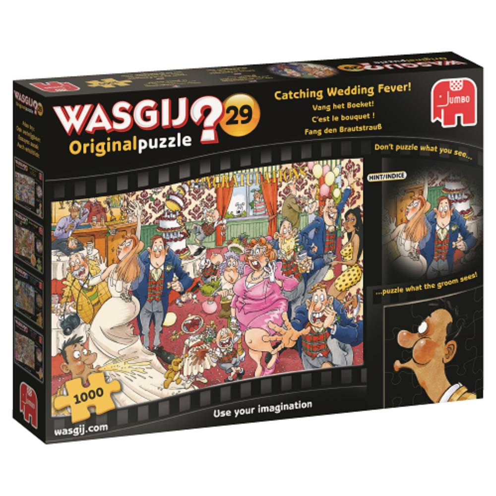 Wasgij Original 29 Fang den Brautstrauß 1000 Teile Puzzle