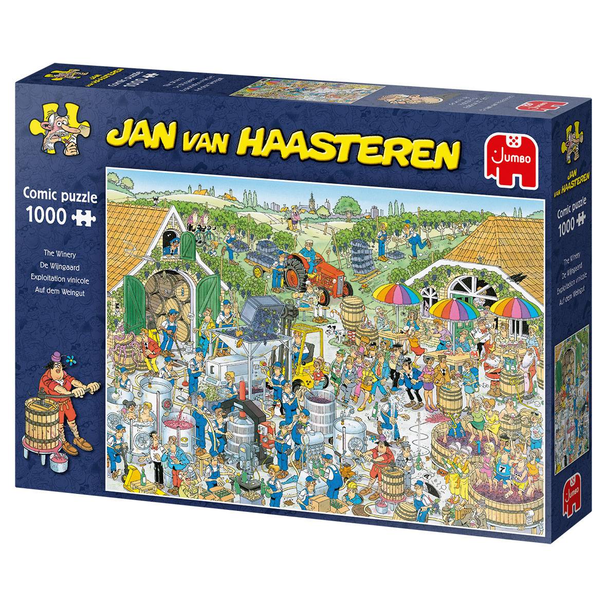 Jumbo 19095 Jan van Haasteren Auf dem Weingut 1000 Teile Puzzle